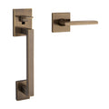 Satin Brass/Black Smart Handleset Kit P51944