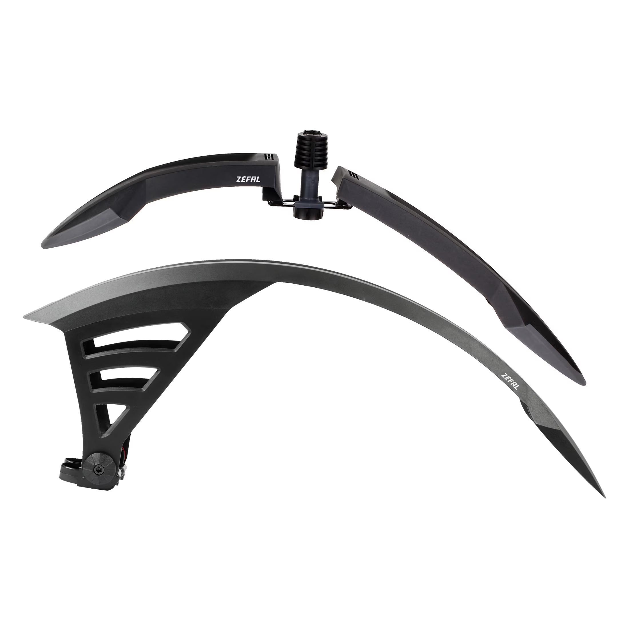 Front + Rear Mountain Fender Set Black H35261