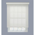 Custom Cordless Cassette Solar Roller Shade, 30 W x 66 H White D82492