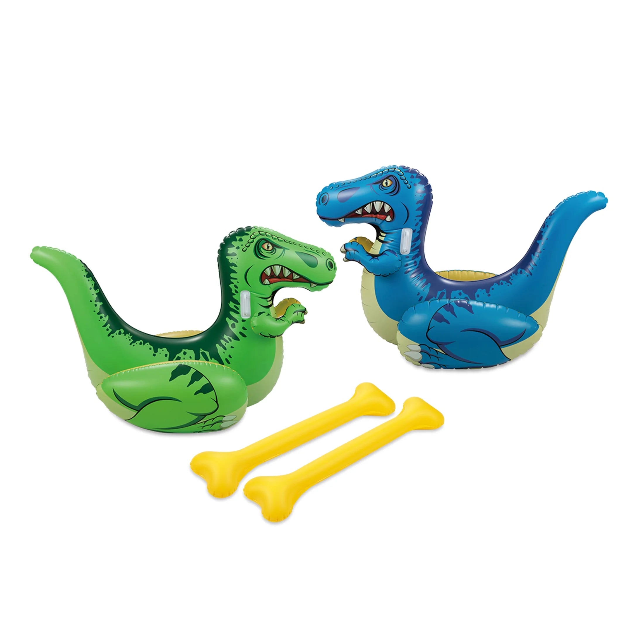 Inflatable Dino Pool Game, Green B148388