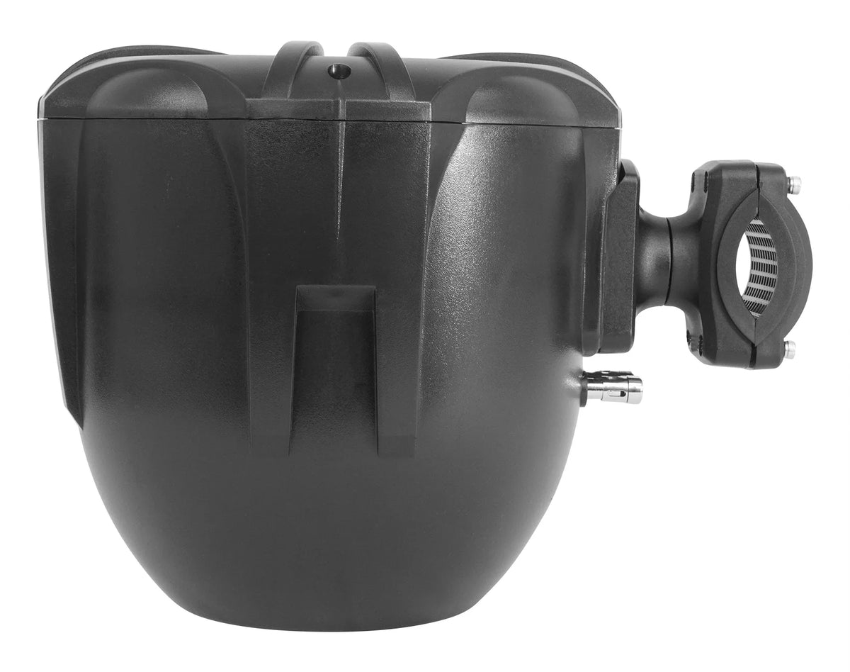 4 Zone Marine Receiver with Bluetooth and 4 Black Tower Speakers R646