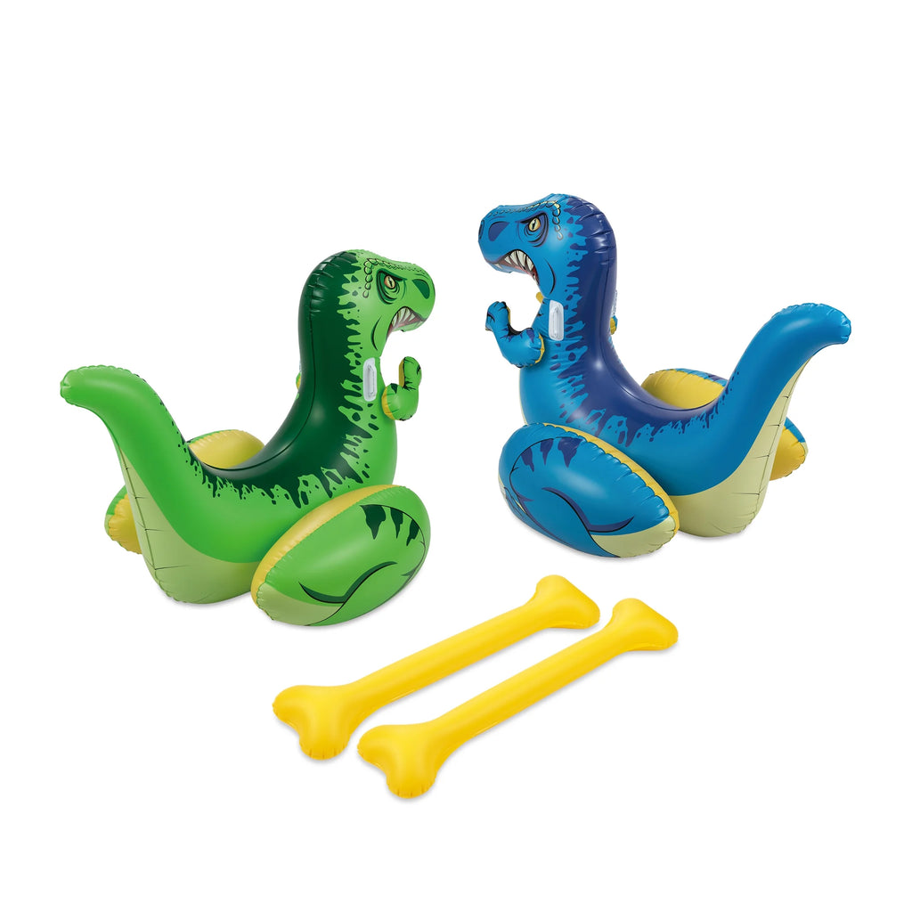 Inflatable Dino Pool Game, Green B148388