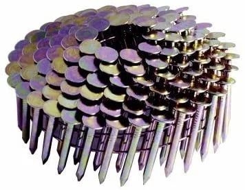 Galvanized Coil Roofing Nail 7,200 per Box, Pack of 3 H24628