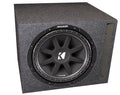12x22 300W 4-Ohm Car Audio Subwoofer with Single Vented Enclosure U359