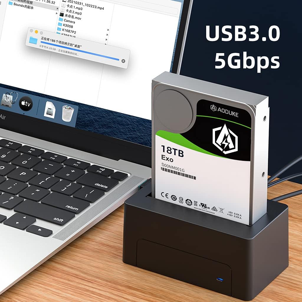 SAS to USB 3.0 Adapter for 2.5/3.5 inch HDD/SSD X19769