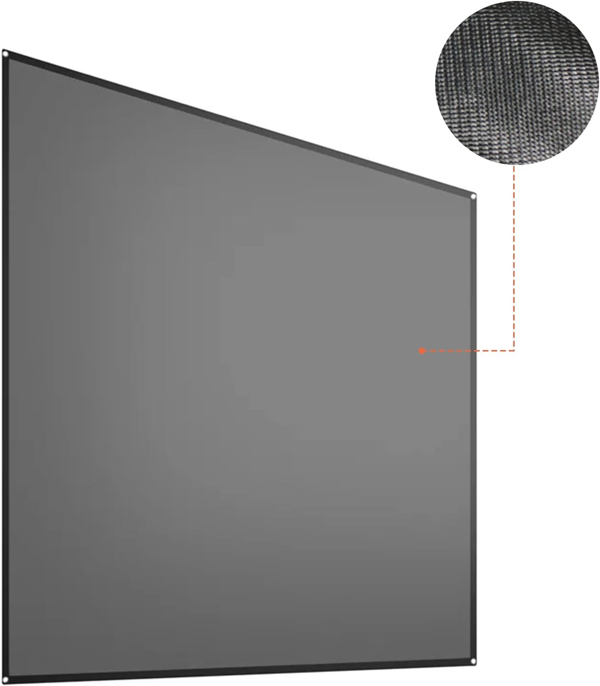 RV Awning Side Shade Mesh Sunshade (9'X7') M959