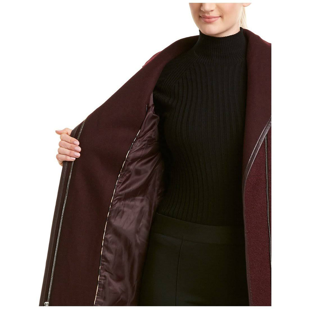 Wool-Blend Coat J14202