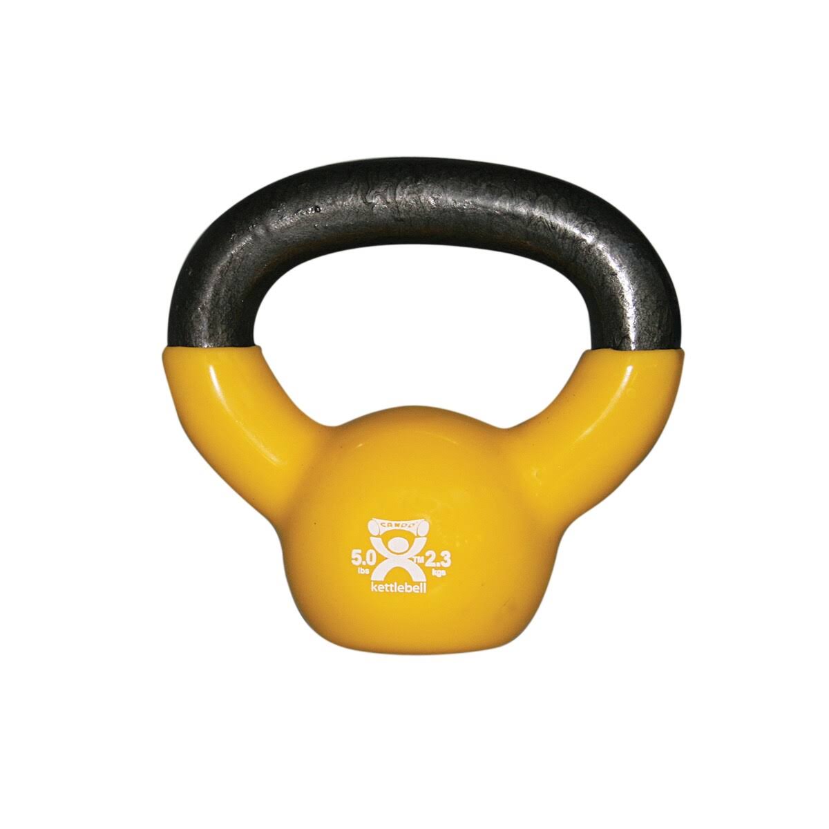 Vinyl Coated Kettlebell 25 lbs Silver K2593