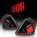 Black LED Tail Lights for 2007-2012 Nissan Altima 4-Door Sedan B797