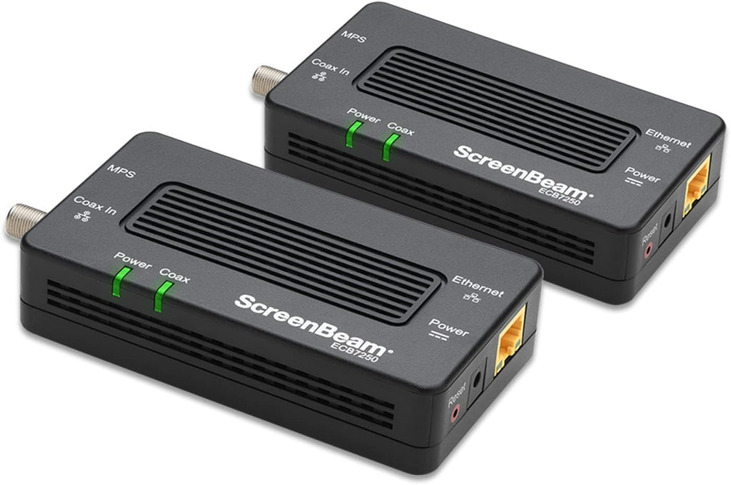 MoCA 2.5 Network Adapter for Ethernet Over Coax (2 Pack) V969725