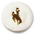 White Vinyl Fitted Spare Car Tire Cover R526483