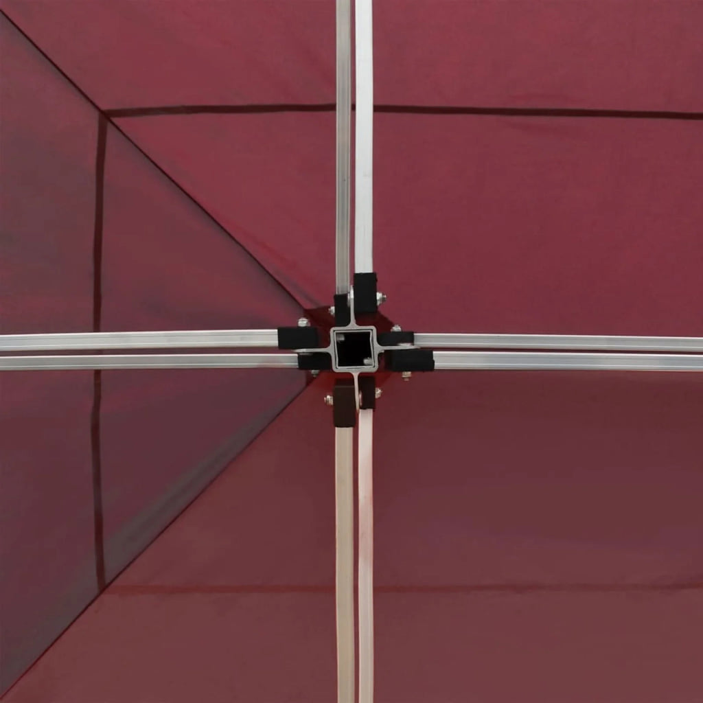 Wine Red Folding Party Tent Gazebo Canopy with Aluminium Frame Z50755