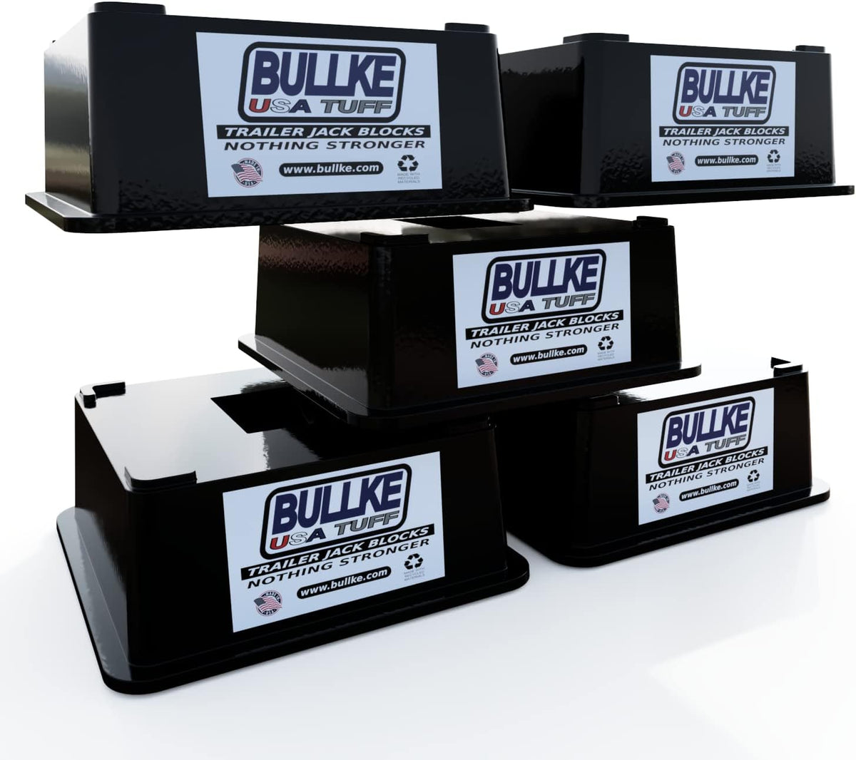 Trailer Jack Block Stand 12,000 lbs Capacity Stabilizing Pads P422