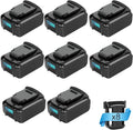 8 Pack 20V 6.0Ah Lithium ion Battery for DeWalt Tools W911304